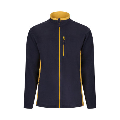 VL GERAS. Two-tone fleece jacket (220g/m²) in polyester (100)